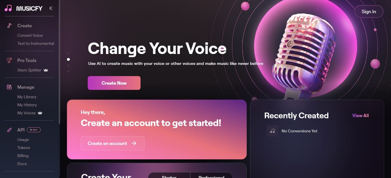 Musicfy AI screenshot 1