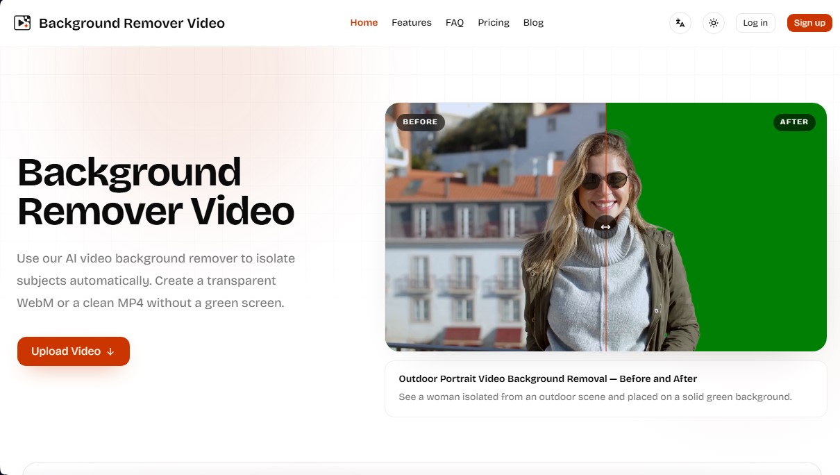 Background Remover Video screenshot 1