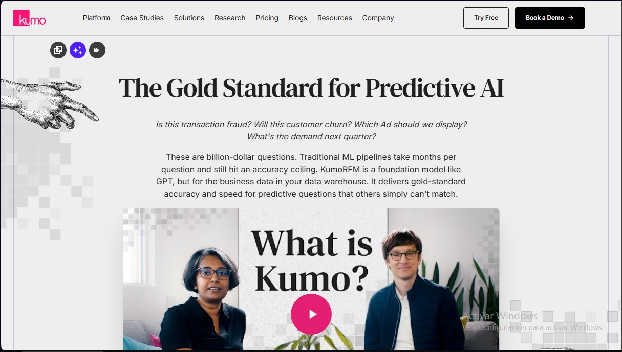 Kumo.ai screenshot 1