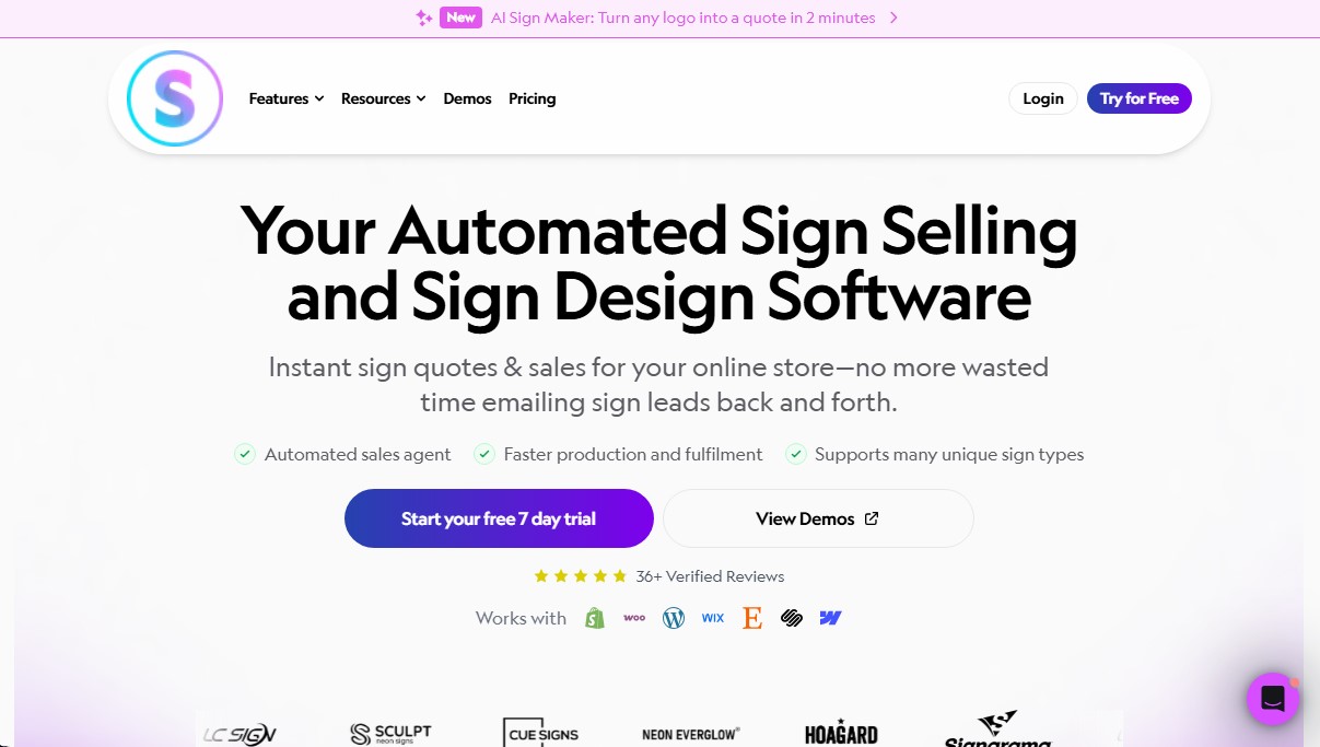 Sign Customiser screenshot 1