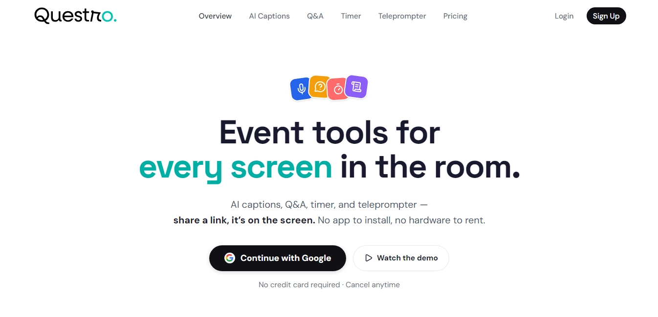 Questro | AI Interpreter screenshot 1