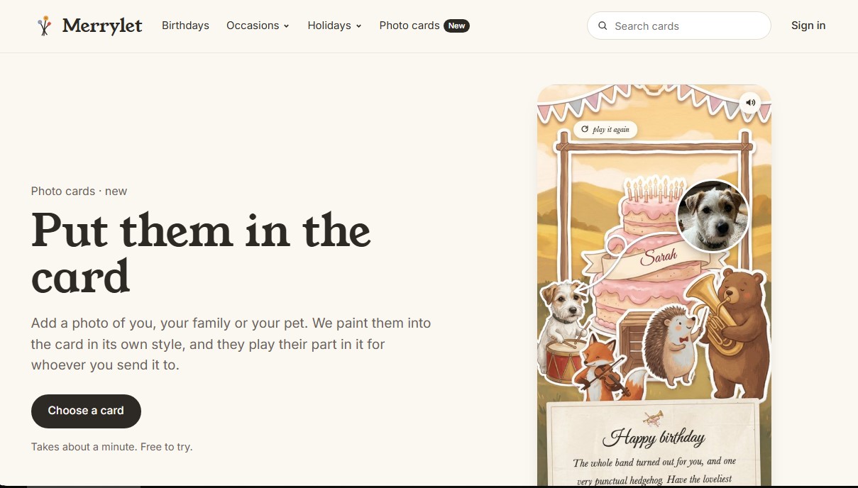 Merrylet screenshot 1