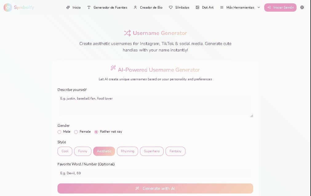 Symbolfy screenshot 1