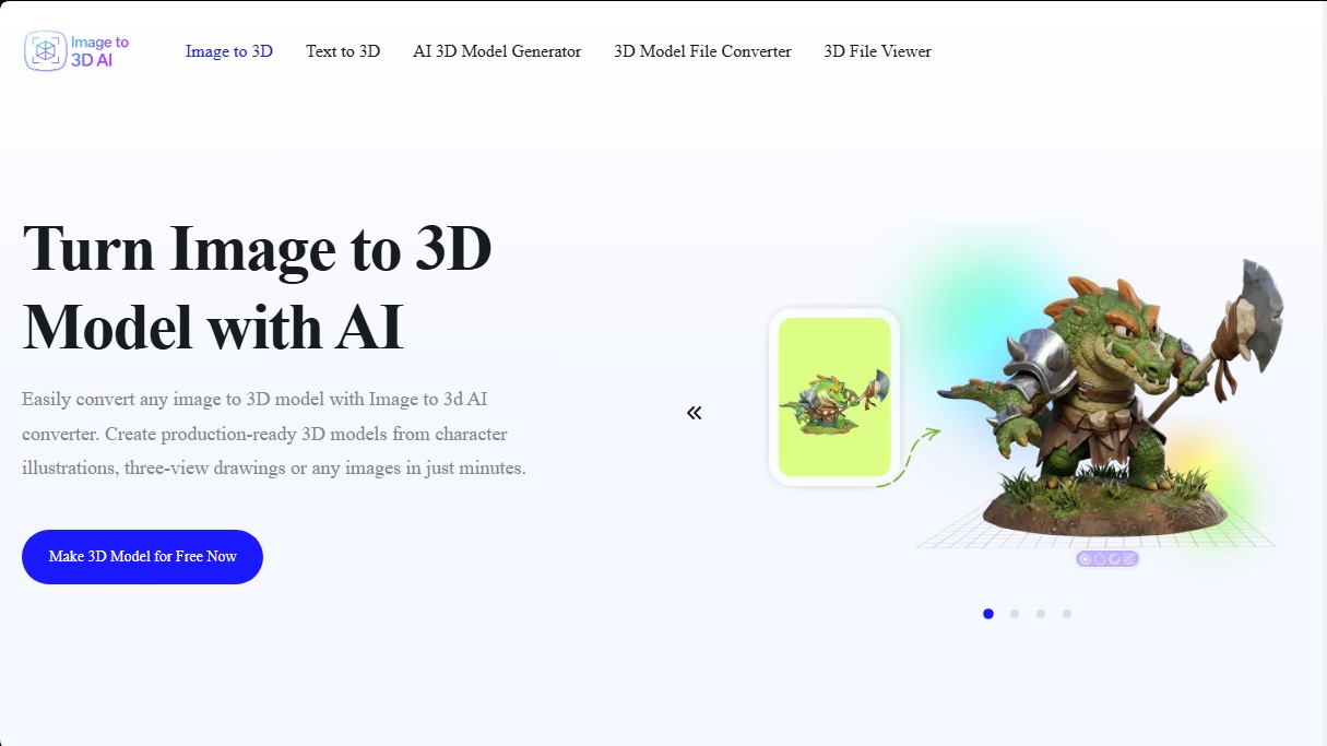 Image-to-3D.ai screenshot 1