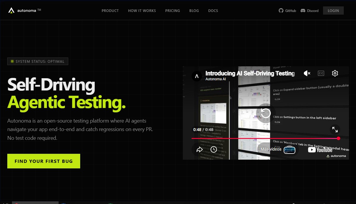 Autonoma screenshot 1