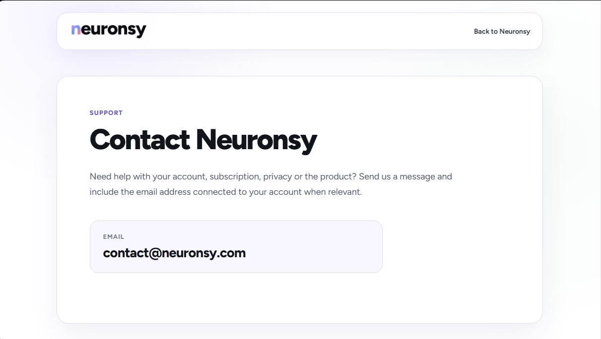 Neuronsy screenshot 1