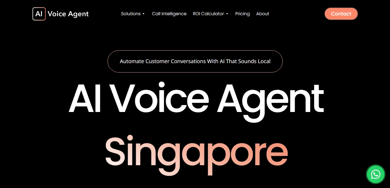 AI Voice Agent Singapore screenshot 1