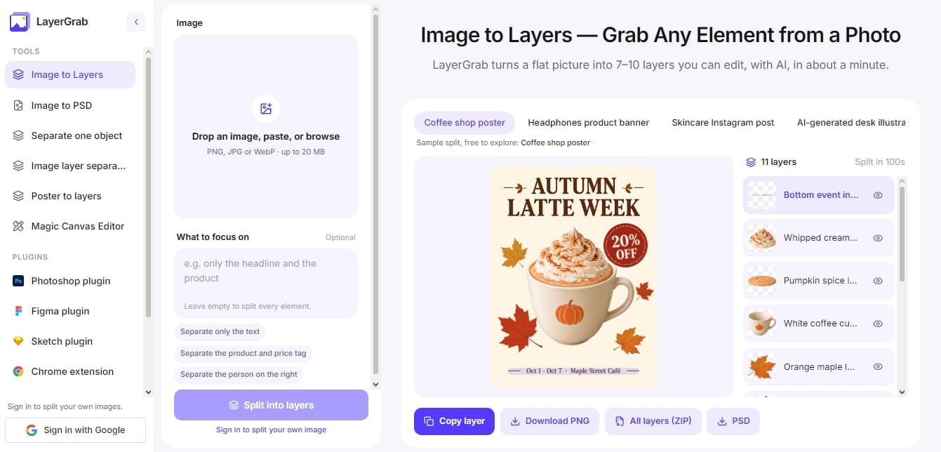 LayerGrab screenshot 1