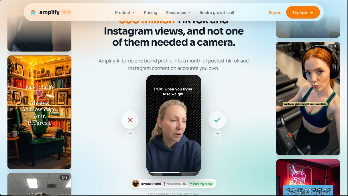 Amplify AI screenshot 1