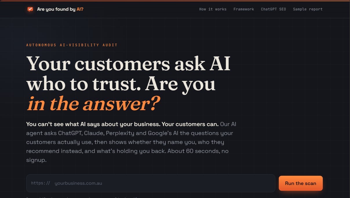 Are you found by AI? screenshot 1