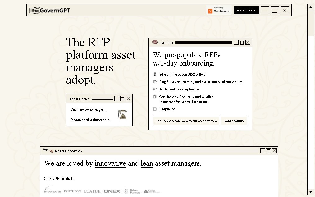 GovernGPT screenshot 1