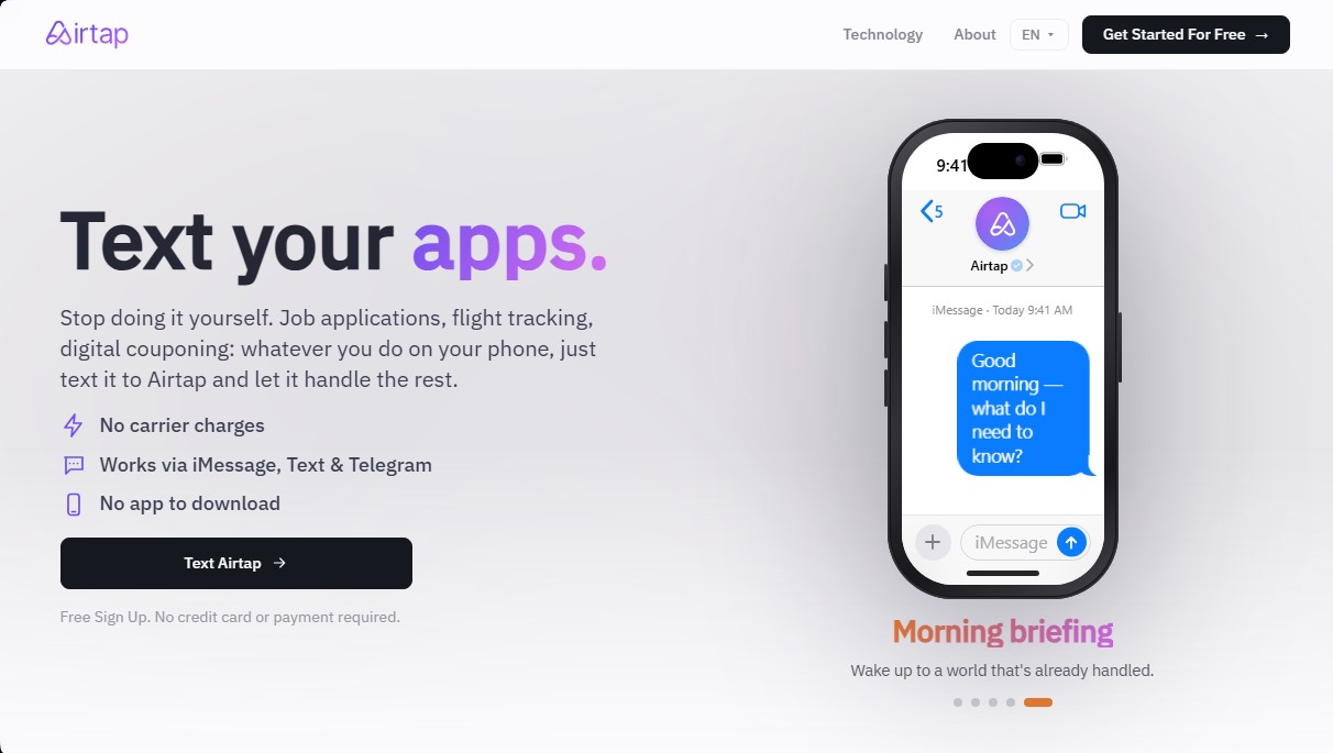 Airtap screenshot 1