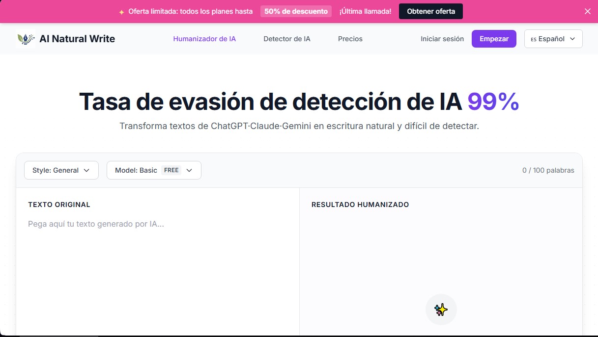 AI Natural Write screenshot 1