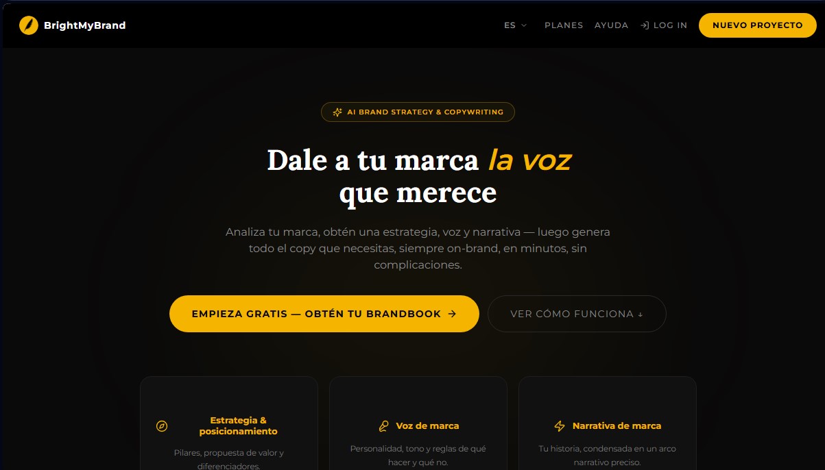 BrightMyBrand screenshot 1