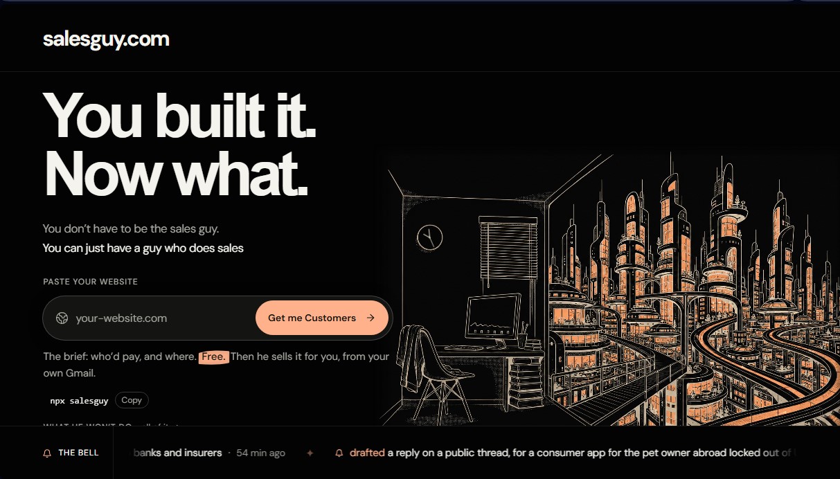 Salesguy screenshot 1