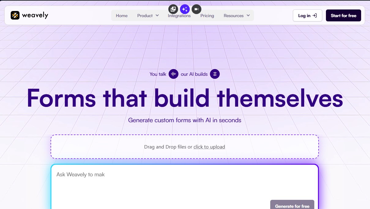 Weavely screenshot 1
