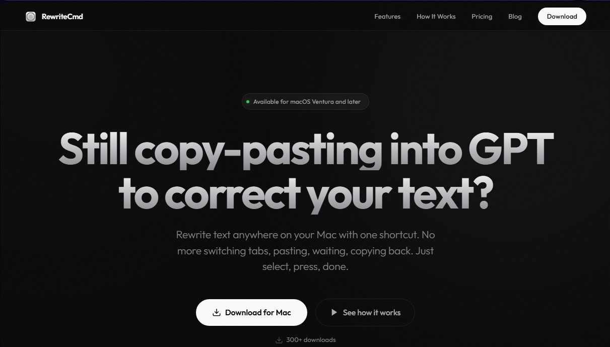 RewriteCmd screenshot 1