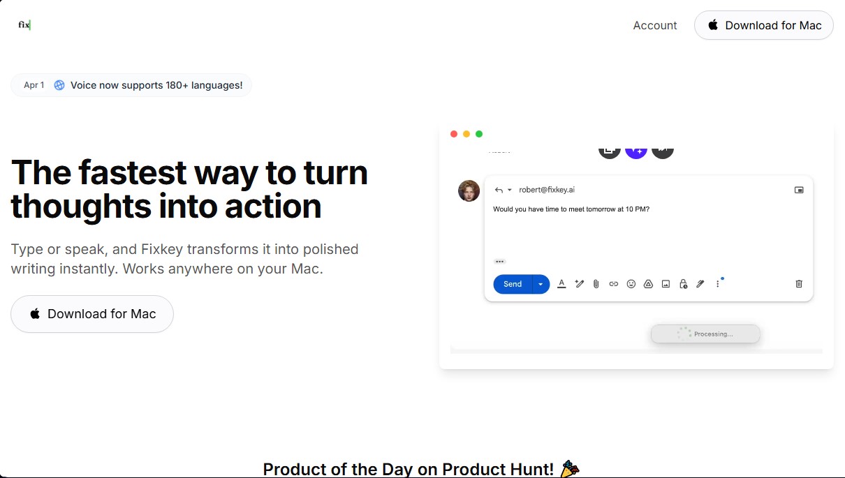 Fixkey screenshot 1