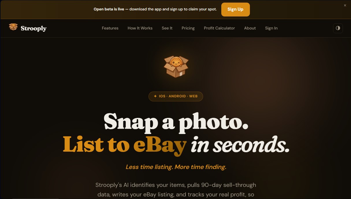 Strooply screenshot 1