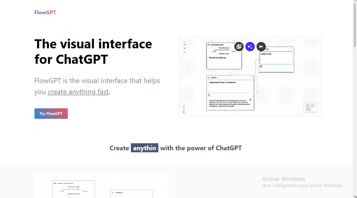 FlowGPT screenshot 1