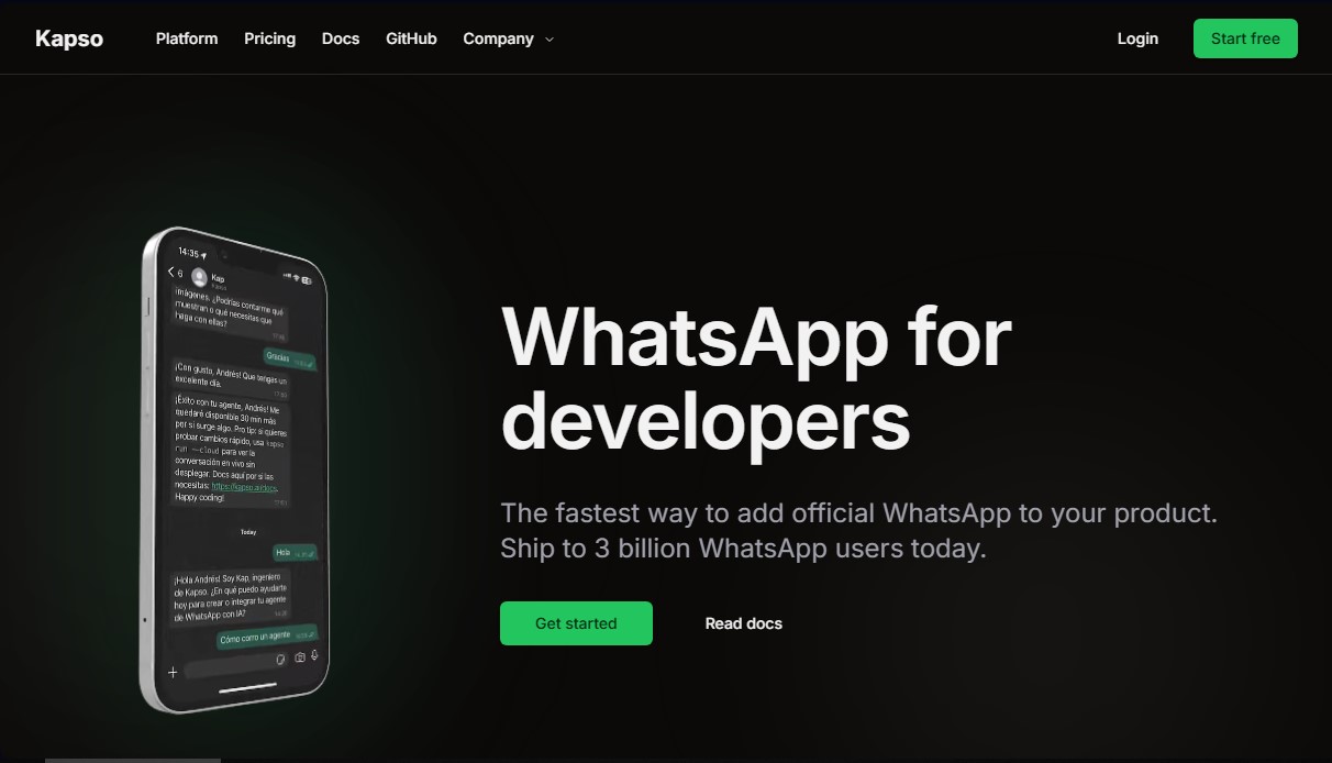 Kapso screenshot 1