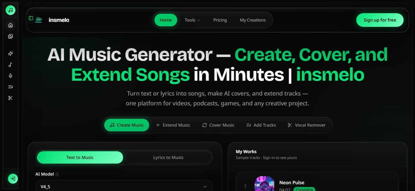 insmelo screenshot 1