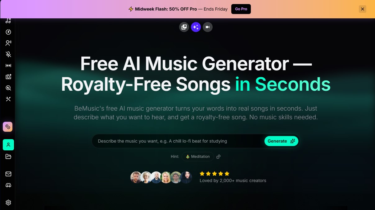 BeMusic screenshot 1