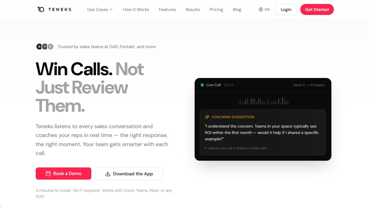 Teneks screenshot 1