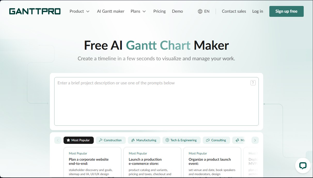 GanttPRO screenshot 1