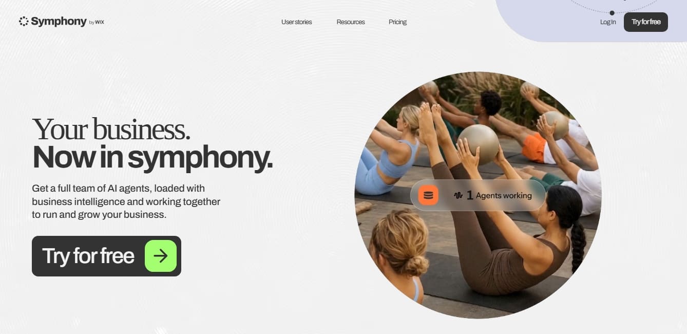 Symphony by Wix screenshot 1