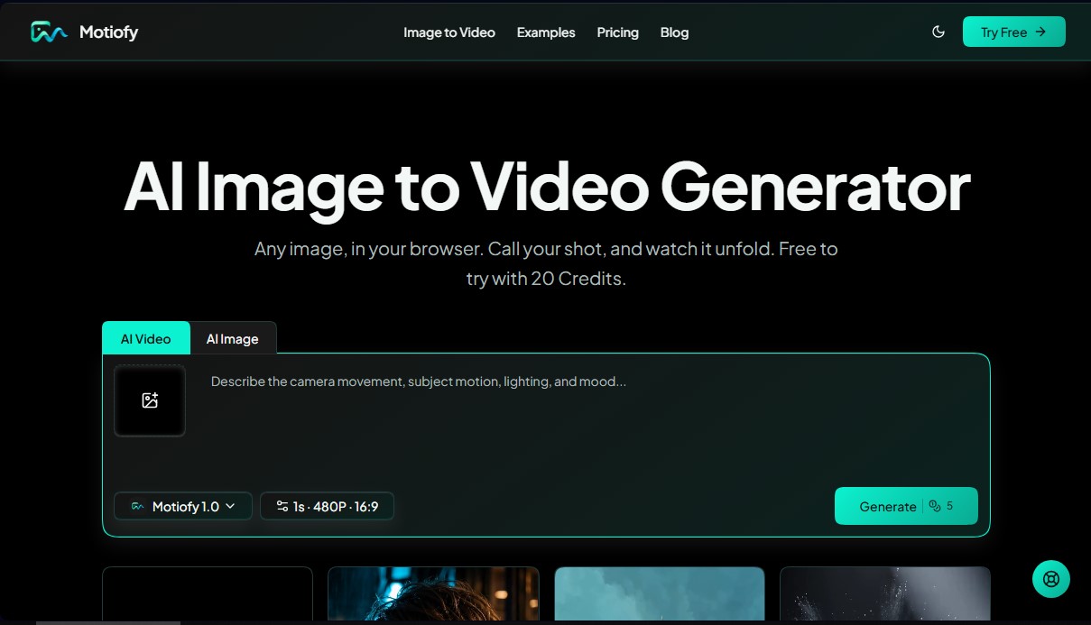 Motiofy screenshot 1