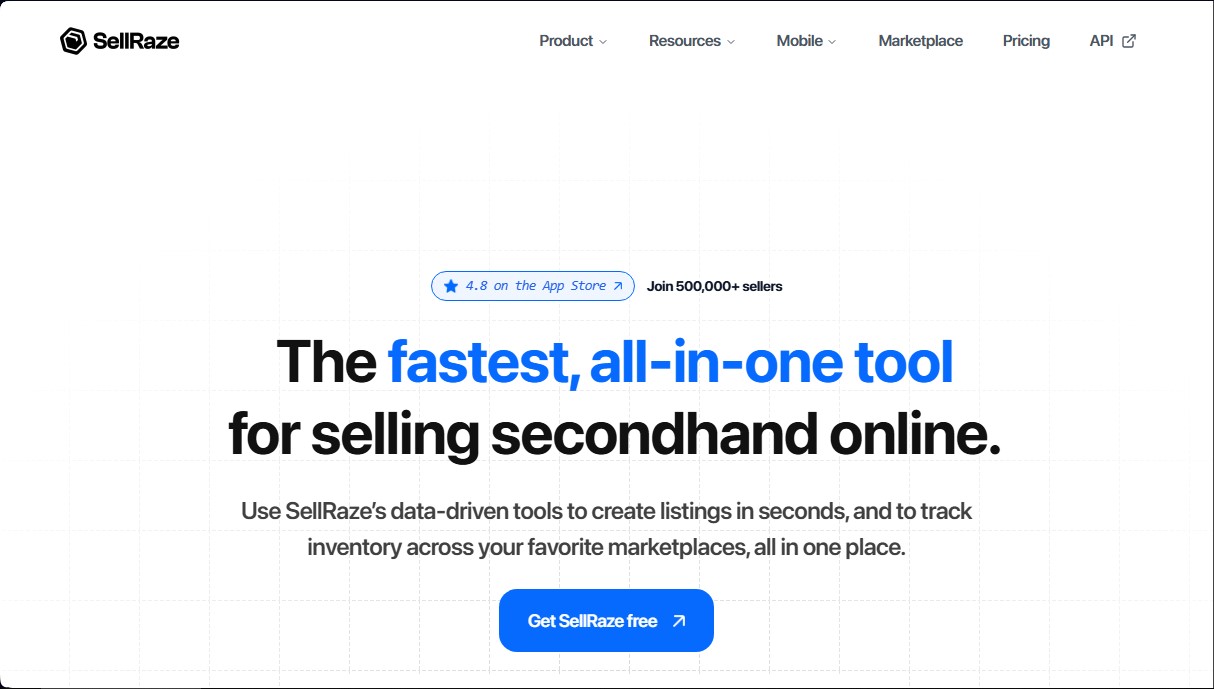 SellRaze screenshot 1