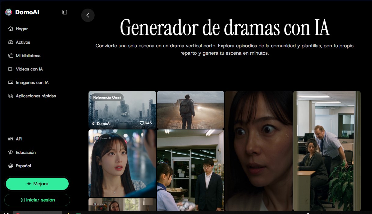 DomoAI AI Drama Generator screenshot 1