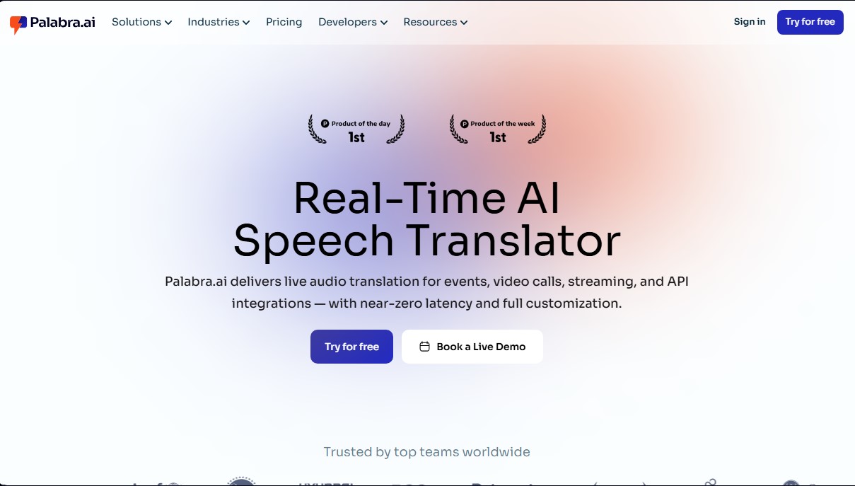 Palabra.ai screenshot 1