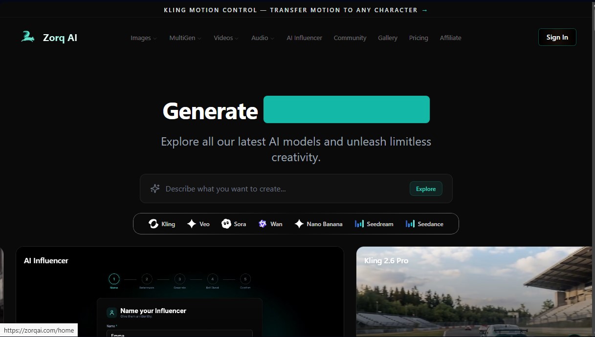 Zorq AI screenshot 1