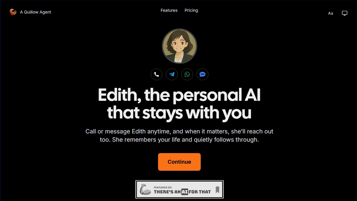 Edith screenshot 1