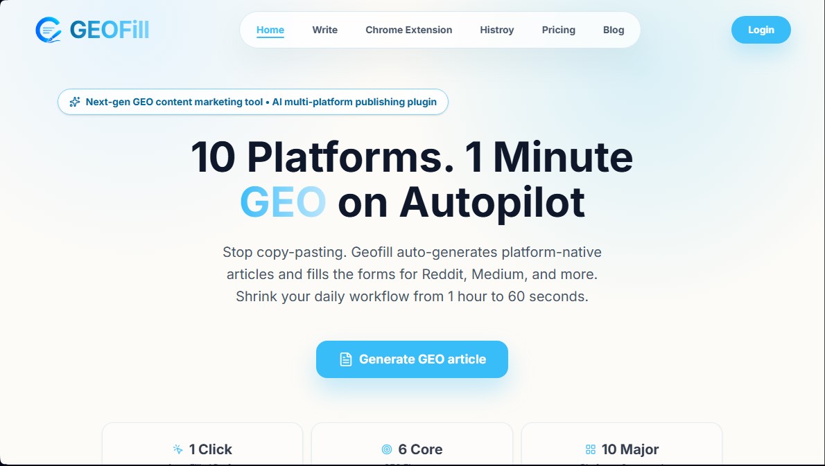 GEOFill screenshot 1