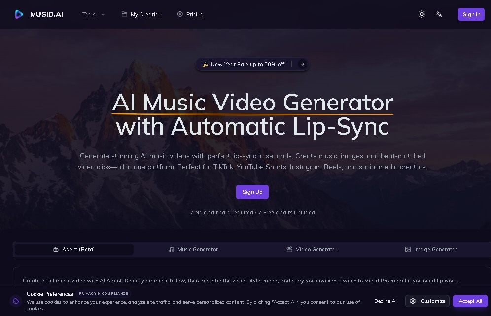 Musid.ai screenshot 1