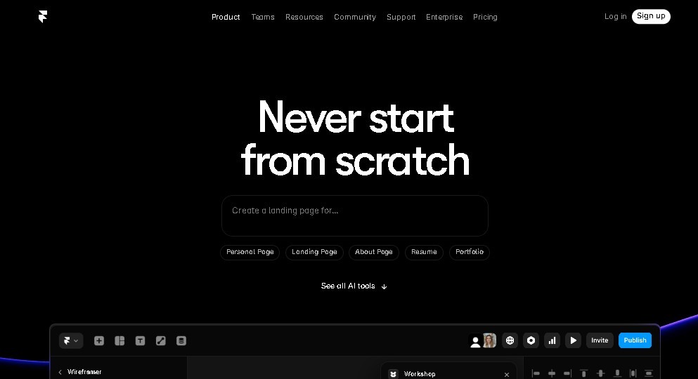 Framer screenshot 1