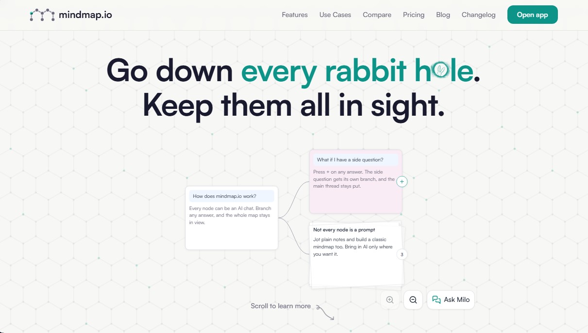 mindmap.io screenshot 1