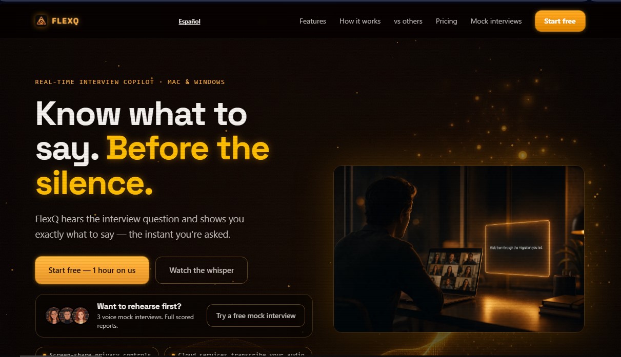 FlexQ screenshot 1