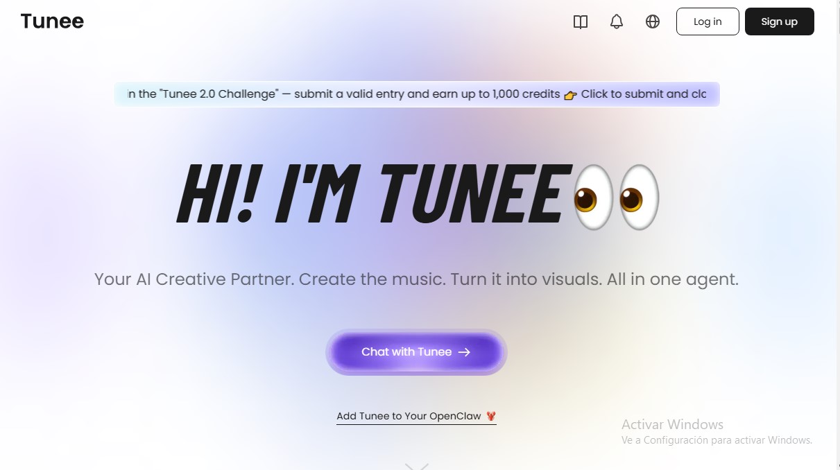 Tunee screenshot 1
