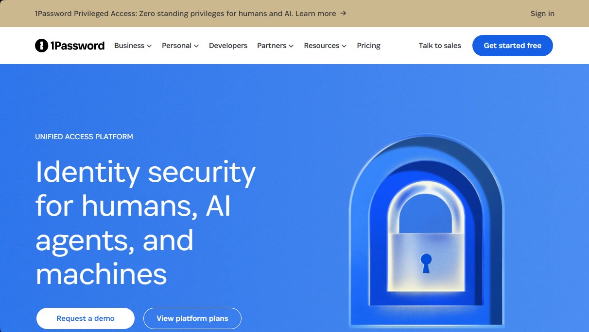 1Password screenshot 1
