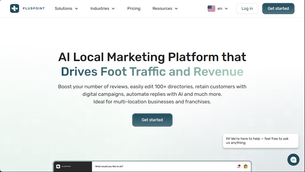 Pluspoint screenshot 1