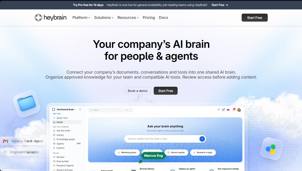 HeyBrain screenshot 1