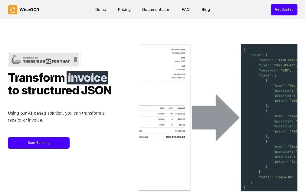 WiseOCR screenshot 1