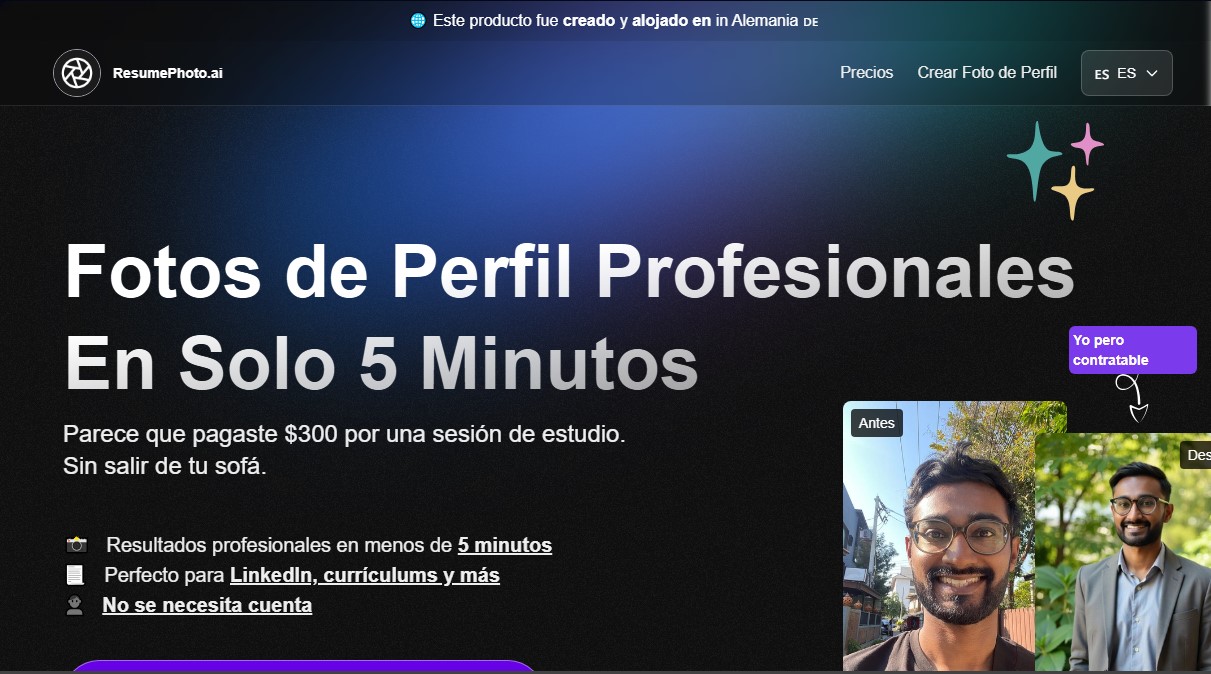 Resume Photo AI screenshot 1