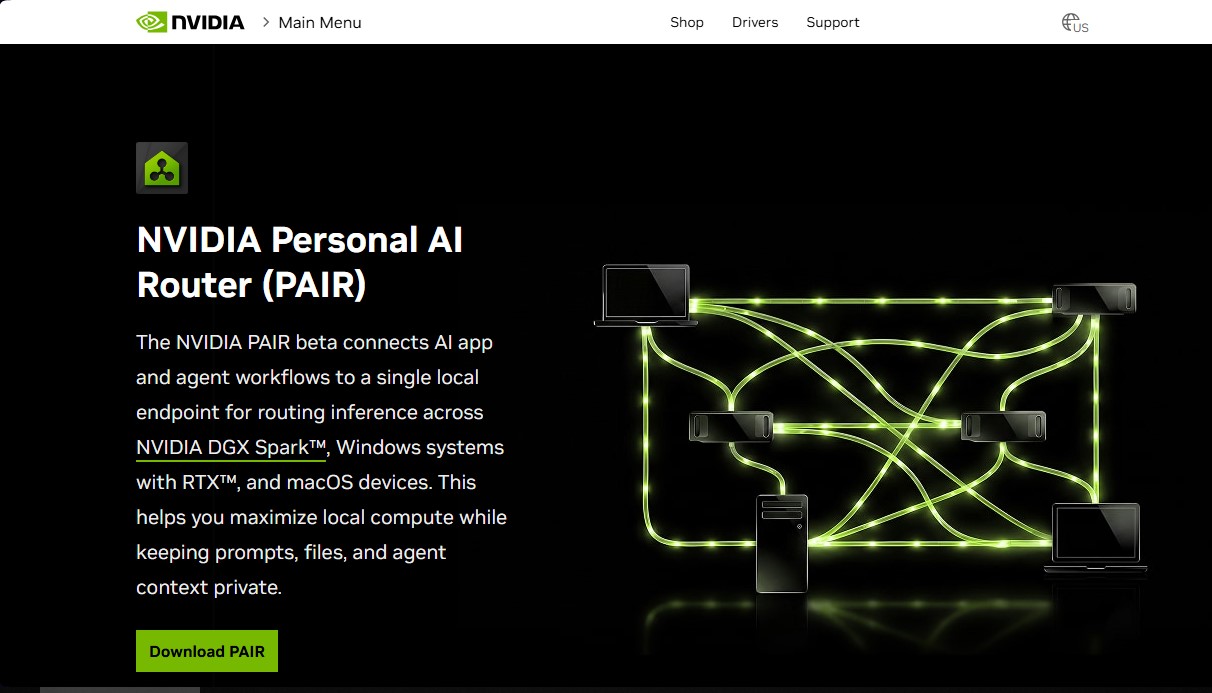 NVIDIA PAIR screenshot 1