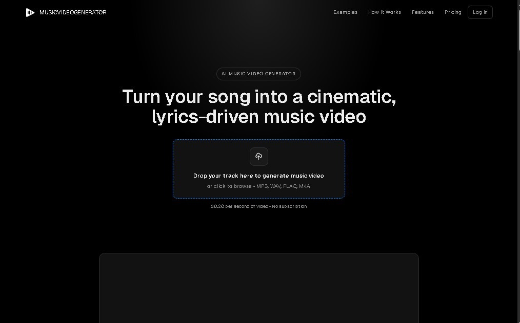 Music Video Generator screenshot 1