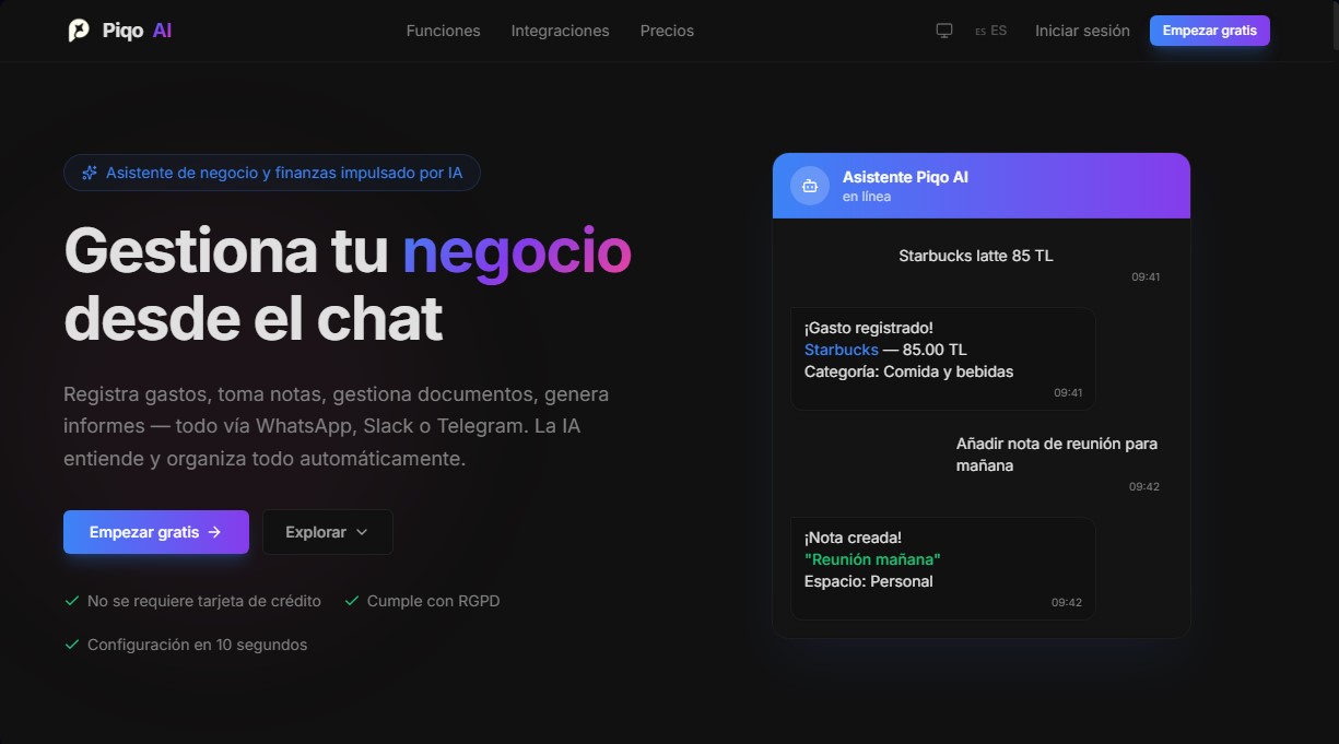 Piqo AI screenshot 1